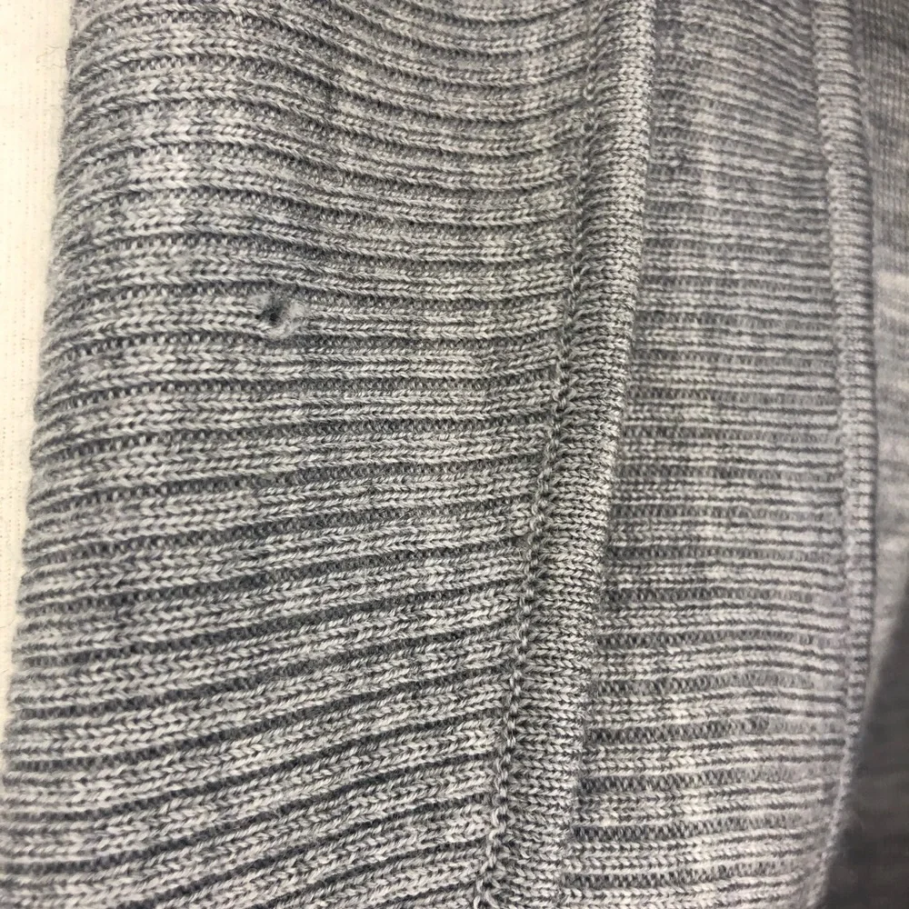 BCBGMAXAZRIA Grey Tie‎ Cardigan Size M
